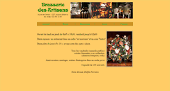 Desktop Screenshot of brasseriedesartisans.ch